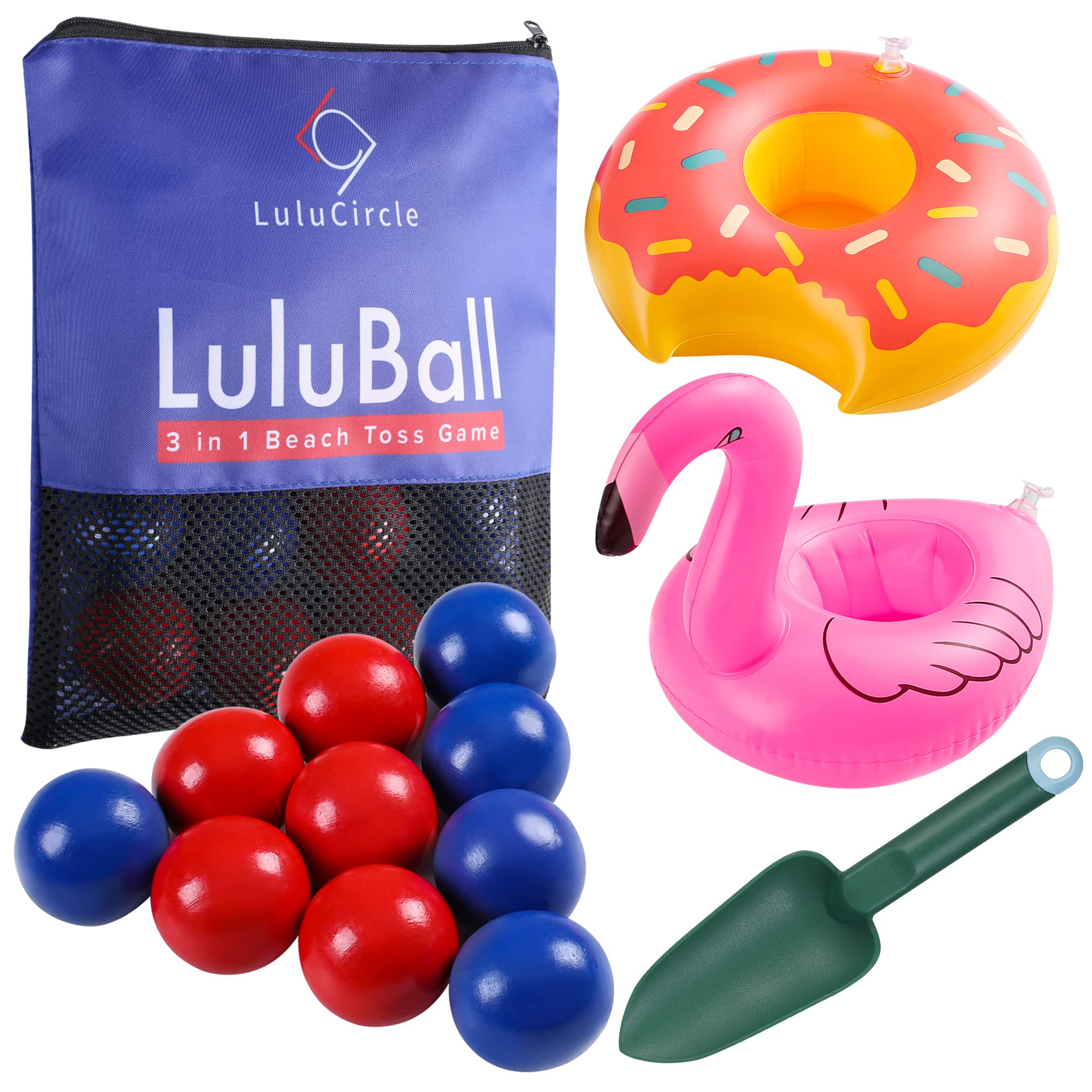 Amazon.co.jp: LuluBall アウトドア ビーチトスゲームセット